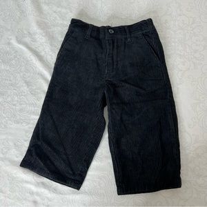Janie & Jack Black Corduroy Dress Pants Size 12 to 18 Months